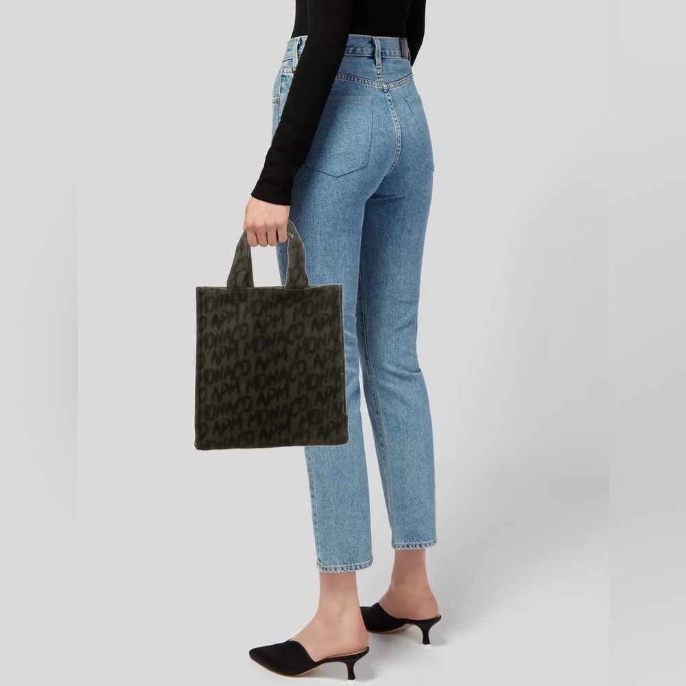 APM Monaco All Over Logo Handbag Purse